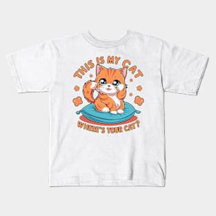 This is My Cat Kids T-Shirt